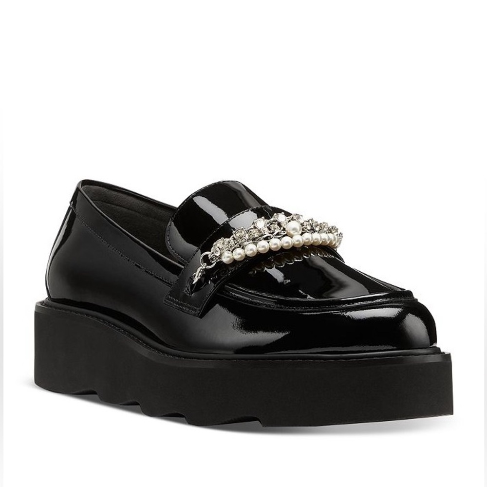 Stuart Weitzman Pearl Drop Loafers NIB!